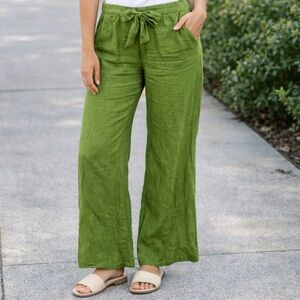NEW Primark Olive Wide-Leg Pants for Women